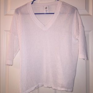 Women’s White Knit Sweater